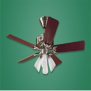 HUNTER 25582 Brushed Nickel Fan