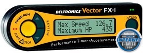 Beltronics FX1 Timer Accelerometers