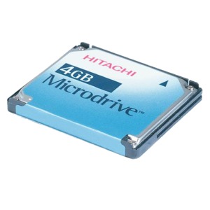 Hitachi 4GB MicroDrive