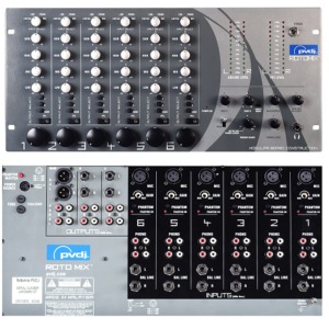 PVDJ Rotomix DJ Mixer