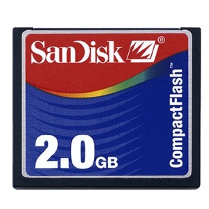 Sandisk 2GB Compact Flash Card