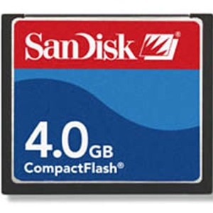 Sandisk 4GB Compact Flash Card