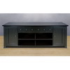 BELL'O WAVS330 Black Finish Wood Audio Video Cabinet