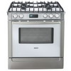 BOSCH HDI7032U Integra 700 Series Dual-Fuel Range (Titanium) White with Stainless Steel Trim