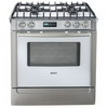 BOSCH HDI7132U Integra 700 Series Dual-Fuel Range (Titanium) White with Stainless Steel Trim