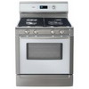 BOSCH HDS7132U Evolution Dual Fuel Range White with Stainless Steel Trim