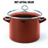 CHANTAL 33-240S Stockpot w/ Lid 9qt - GREEN (Shown in Red)