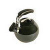 CHANTAL 37-SWAN 1.8 qt Enamel-on-Steel Swan Teakettle - Onyx