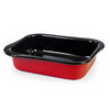 CHANTAL 60-43 Wave Rectangular Roasting Pan - RED