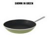 CHANTAL 63-24S Enamel-On-Steel Surface Omelette Pan 10-inch - GREEN