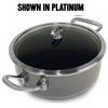 CHANTAL 832-200 4qt Dutch Oven with Lid - Platinum