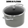 CHANTAL 832-240 6qt Casserole with Lid - Platinum