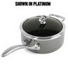 CHANTAL 835-200 3qt Sauce Pan with Lid - Platinum