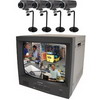 Clover CSM-1414Q 14 Inch Color 8-Channel Quad Observation System with 4 Cameras