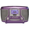 Crosley CR612-MPU Corsair AM/FM/CD Tabletop Radio (Metallic Purple)