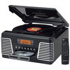 Crosley CR712BK Nostalgia Autorama CD/Turntable/AM/FM Mini System (Black)