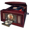 Crosley CR83-CH Stack-O-Matic? Turntable/AM/FM/CD Arlington Entertainment Center (Cherry)