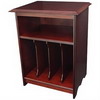 Crosley ST47-CH Corydon Handcrafted Wood Entertainment Stand (Cherry)