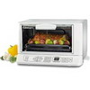 Cuisinart TOB-160BCW White & Stainless Toaster Oven Broiler with Exact Heat Sensor