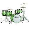 ddrum Dominion Ash Pocket - Lime Green