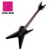 DEAN Baby ML Electric Guitar - Flourescent Pink (shown above in powder black)