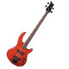 DEAN Edge 1-String Fretless Bass Guitar - Transparent Red