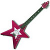 DAISY ROCK Star Artist Short Scale Guitar - Atomic Pink