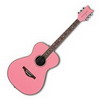 DAISY ROCK Pixie Acoustic Guitar Starter Pack - Powder Pink