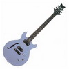 DAISY ROCK Stardust Retro-H Hollowbody Electric Guitar - Ice Blue Finish