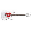 DAISY ROCK Rebel Rockit Series Heart Electric Guitar- Red Pearl