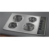 Frigidaire FEC30C4AC 30-inch Coil Electric Cooktop - Brushed Chrome