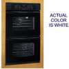 Frigidaire GLEB30T9F 30-inch Electric Double Wall Oven - White on White (Shown in Black)