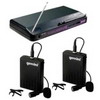 Gemini VH-120L Dual Channel Wireless System - 2 Lavalieres