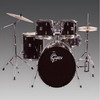 GRETSCH BH-E825H Blackhawk EX Drum Sets - Black