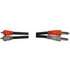 Hosa Dual Unbalanced 1/4 Inch Male to RCA Male (3.3 FT)