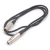 Hosa Microphone Cable: XLR Male to XLR Female (25FT)