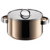 Bodum K10024-27 Chef 5-7/10-Quart Copper Stockpot With Glass Lid