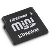 Kingston 128 MB Mini Secure Digital (MiniSD) Memory Card