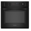 KitchenAid KEBK101SBL - Single Wall Oven - Black