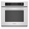 KitchenAid KEBK101SWH - Single Wall Oven - White