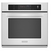 KitchenAid KEBK171SWH - Single Electric Wall Oven -White