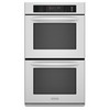 KitchenAid KEBK206SWH -Double Electric Wall oven -White