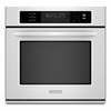 KitchenAid KEBS107SWH - Single Wall Oven - White