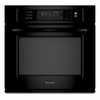 KitchenAid KEBS177SBL -Single Electric Wall Oven -Black