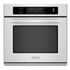 KitchenAid KEBS177SWH - Single Electric Wall Oven -White