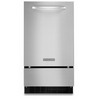 KitchenAid KUIC18PNTS - Automatic Ice Maker Freezer - Stainless Steel