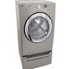 LG DLE3733 7.3 cu. ft. XL Capacity Front Control Electric Dryer - Titanium