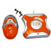 LTB Q-Bean-U Wireless Headset for PC & Mac Built-in Microphone - Orange