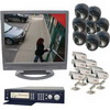 Mace MSP-D191600HP 19 Inch Color LCD 16-Channel Observation System with 250GB HD DVR and 16 Cameras