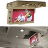 Myron & Davis ANS-190BW 9.0 Inch Flip Down TFT LCD Monitor For 2004+ Nissan Quest/Armada/Titan Infiniti QX56 (Brown)